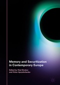 Cover: Memory and Securitization in Contemporary Europe - Palgrave Macmillan