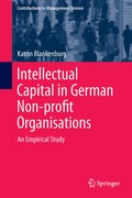 Cover: Intellectual Capital in German Non-profit Organisations - Springer