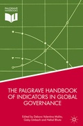 Cover: The Palgrave Handbook of Indicators in Global Governance - Palgrave Macmillan