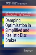 Cover: Damping Optimization in Simplified and Realistic Disc Brakes - Springer