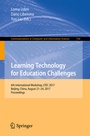Cover: Learning Technology for Education Challenges - Springer