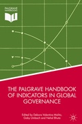 Cover: The Palgrave Handbook of Indicators in Global Governance - Palgrave Macmillan
