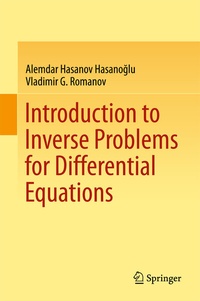Enlarge image Cover: Introduction to Inverse Problems for Differential Equations - Springer