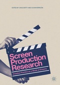 Cover: Screen Production Research - Palgrave Macmillan