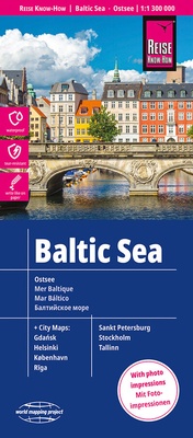 Abbildung von: Reise Know-How Landkarte Ostsee / Baltic Sea (1:1.300.000) - Reise Know-How Verlag Peter Rump GmbH