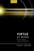 Cover: Virtue at Work - OUP eBook