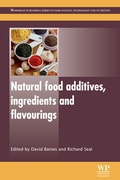 Cover: Natural Food Additives, Ingredients and Flavourings - Woodhead Publishing Ltd