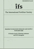 Cover: Prospects for Food Demand and Supply Towards 2020 - International Fertiliser Society