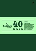 Cover: 40 Days - Luke - Scripture Union Publishing