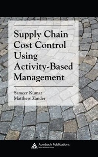 Abbildung von: Supply Chain Cost Control Using Activity-Based Management - Auerbach