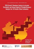 Cover: 2016 Growth Slowdown Analysis By Income Thresholds And Annual Update Of Competitiveness Analysis For 34 Greater China Economies - World Scientific Publishing Co Pte Ltd