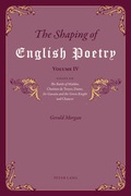 Cover: The Shaping of English Poetry - Volume IV - Peter Lang Verlag