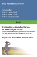 Cover: Erfolgsfaktoren deutscher Startups im Bereich Digital Fitness - tredition
