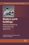 Cover: Modern Earth Buildings - Woodhead Publishing