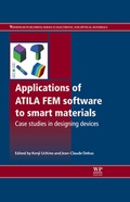 Cover: Applications of Atila Fem Software to Smart Materials - Woodhead Publishing Ltd