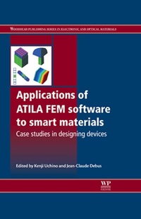 Enlarge image Cover: Applications of Atila Fem Software to Smart Materials - Woodhead Publishing Ltd