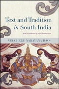 Cover: Text and Tradition in South India - State University of New York Press