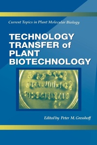 Enlarge image Cover: Technology Transfer of Plant Biotechnology - CRC Press