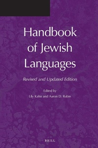 Abbildung von: Handbook of Jewish Languages - Brill
