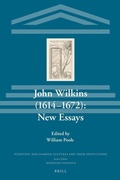 Cover: John Wilkins (1614-1672): New Essays - Brill