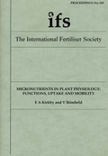 Cover: Micronutrients in Plant Physiology - International Fertiliser Society