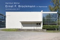 Cover: Ernst F. Brockmann in Hannover - Wasmuth Verlag