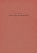 Cover: Andr&eacute; Butzer - Tous mes adieux, alle meine Abschiede - Harpune Verlag