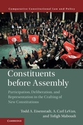 Cover: Constituents Before Assembly - Cambridge University Press
