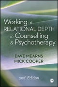 Cover: Working at Relational Depth in Counselling and Psychotherapy - SAGE Publications Ltd