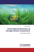 Cover: International Business & Foreign Direct Investment - LAP Lambert Academic Publishing