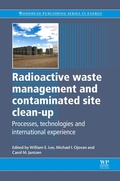 Cover: Radioactive Waste Management and Contaminated Site Clean-Up - Woodhead Publishing Ltd
