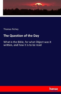 Enlarge image Cover: The Question of the Day - Hansebooks