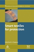 Cover: Smart Textiles for Protection - Woodhead Publishing