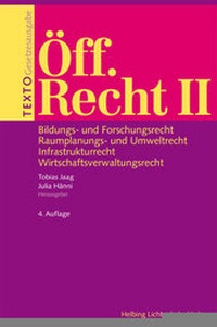 Enlarge image Cover: TEXTO Öff. Recht II - Helbing & Lichtenhahn