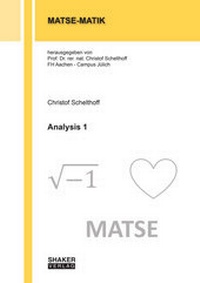 Enlarge image Cover: Analysis 1 - Shaker