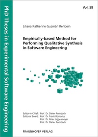 Enlarge image Cover: Empirically-based Method for Performing Qualitative Synthesis in Software Engineering - Fraunhofer Verlag