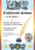 Cover: Oostfreesk Heimat - ut oll&acute; Tieden - - S&ouml;ker, Enno