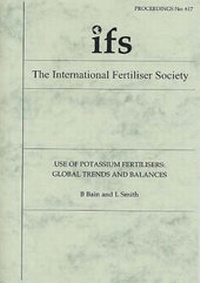 Enlarge image Cover: Use of Potassium Fertilisers - International Fertiliser Society