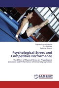 Cover: Psychological Stress and Competitive Performance - LAP Lambert Academic Publishing