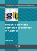 Cover: Product Safety and Restricted Substances in Apparel - Woodhead Publishing Ltd