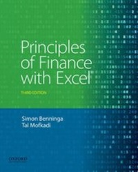Enlarge image Cover: Principles of Finance with Excel - Oxford University Press Inc
