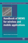 Cover: Handbook of Mems for Wireless and Mobile Applications - Woodhead Publishing Ltd
