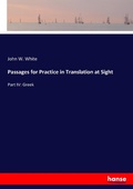 Cover: Passages for Practice in Translation at Sight - Hansebooks