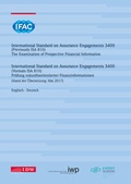 Cover: International Standard on Assurance Engagements (ISAE) 3400 - Pr&uuml;fung zukunftsorientierter Finanzinformationen - IDW