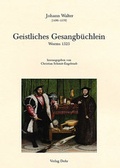 Cover: Geistliches Gesangb&uuml;chlein (Worms 1525) - dohr k&ouml;ln