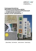 Cover: Kostengegen&uuml;berstellung: W&auml;rmed&auml;mmverbundsysteme (WDVS) - Arbeitsgemeinschaft f&uuml;r zeitgem&auml;&szlig;es Bauen