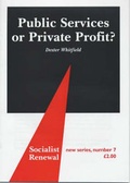 Cover: Public Services or Private Profit? - Spokesman Books