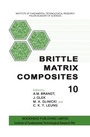 Cover: Brittle Matrix Composites 10 - Woodhead Publishing Ltd