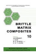 Cover: Brittle Matrix Composites 10 - Woodhead Publishing Ltd