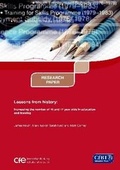 Cover: Lessons from History: Increasing the Number of 16 and 17 Year Olds in Education and Training - CfBT Education Trust